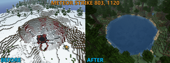 meteor strike bluepeaks