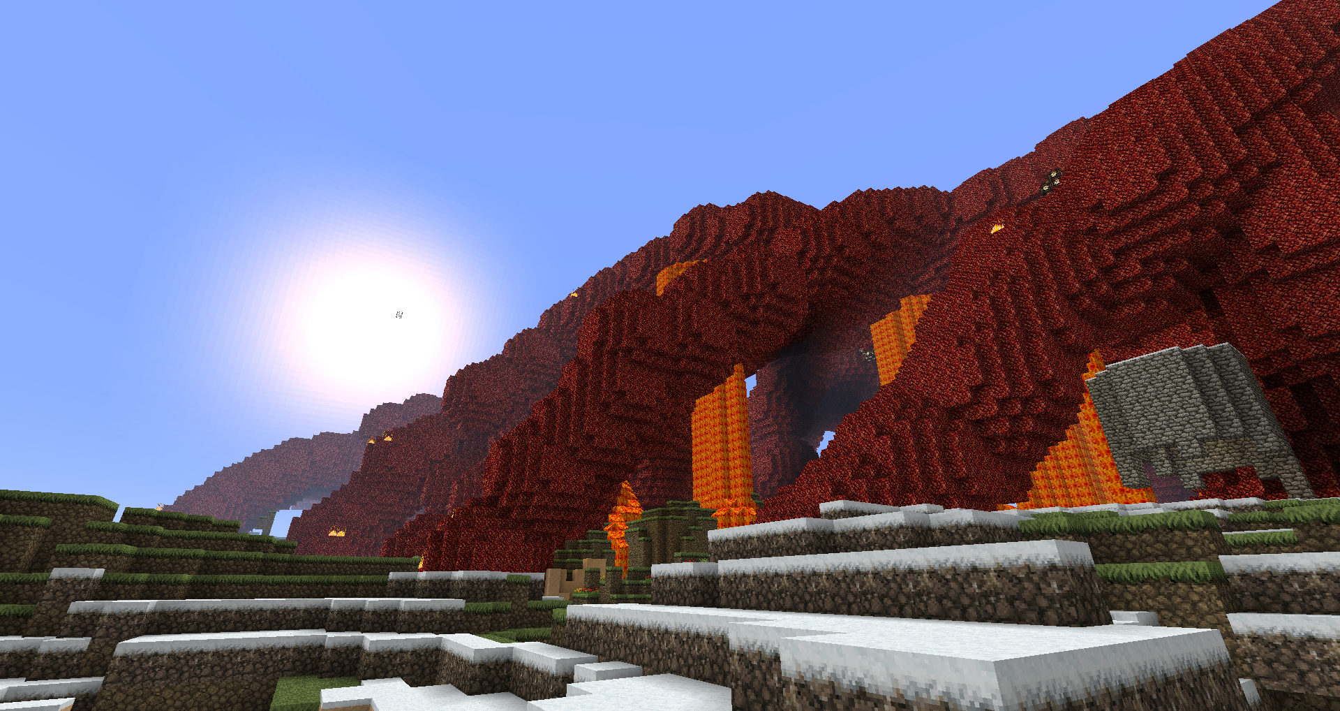 a nether invasion (rift) during the first Age of Rifts on TAW.